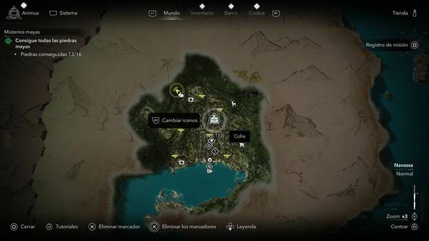 Assassin's Creed Black Flag Resynced - Cofres en Navassa, ubicaci�n de uno de los tesoros de Kingston