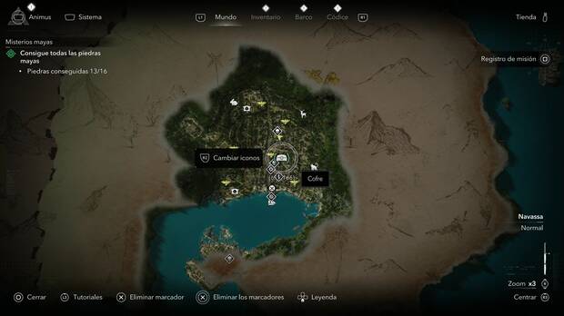 Assassin's Creed Black Flag Resynced - Cofres en Navassa, ubicaci�n de uno de los tesoros de Kingston