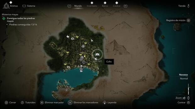 Assassin's Creed Black Flag Resynced - Cofres en Navassa, ubicaci�n de uno de los tesoros de Kingston