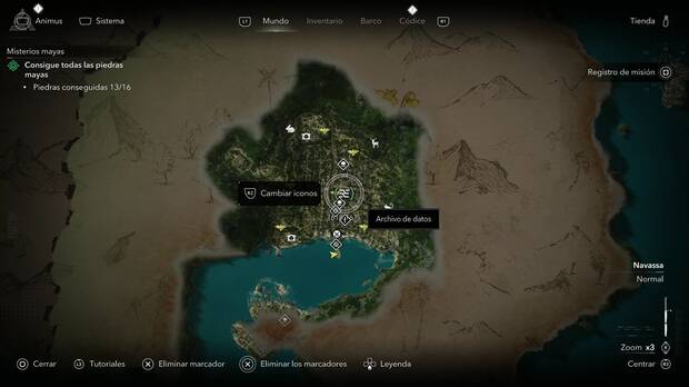 Assassin's Creed Black Flag Resynced - Archivos de datos, ubicaci�n del archivo de datos Extracto, cuaderno de dibujo de Junko en la zona central de Kingston