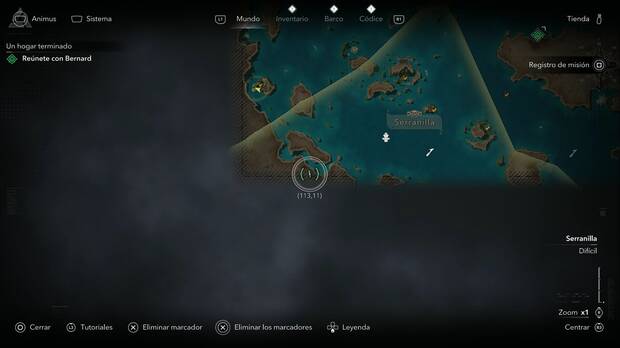 Assassin's Creed Black Flag Resynced - Mapas del tesoro, ubicaci�n del tesoro del mapa del tesoro de Pr�ncipe