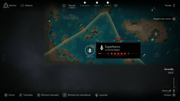 Assassin's Creed Black Flag Resynced - Ubicaci�n de La Dama Negra