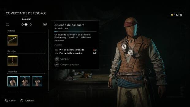 Assassin's Creed Black Flag Resynced - Atuendos; Atuendo de ballenero