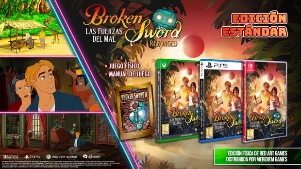 Broken Sword - Las Fuerzas del Mal: Reforged tendr� edici�n f�sica en Espa�a