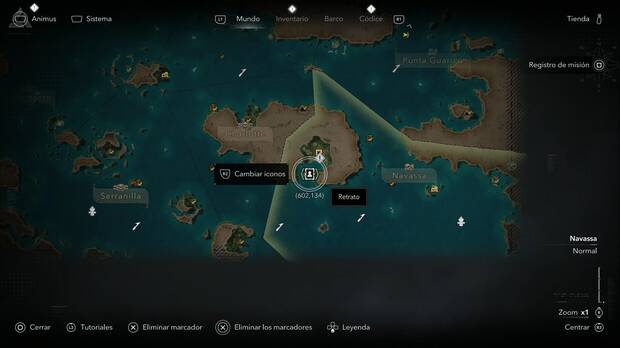 Assassin's Creed Black Flag Resynced - Ubicaci�n del retrato de Robert Maynard en la iglesia de Port Royal