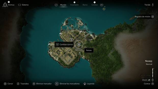 Assassin's Creed Black Flag Resynced - Ubicaci�n del retrato de Robert Maynard en la iglesia de Port Royal