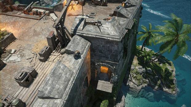 Assassin's Creed Black Flag Resynced - Colecci�n de arte, Retratos; entrada por el balc�n de madera a la torre norte del fuerte de La Habana