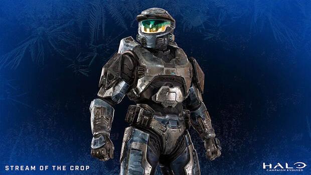 Halo: Campaign Evolved - Skin de armadura Stream of the Crop