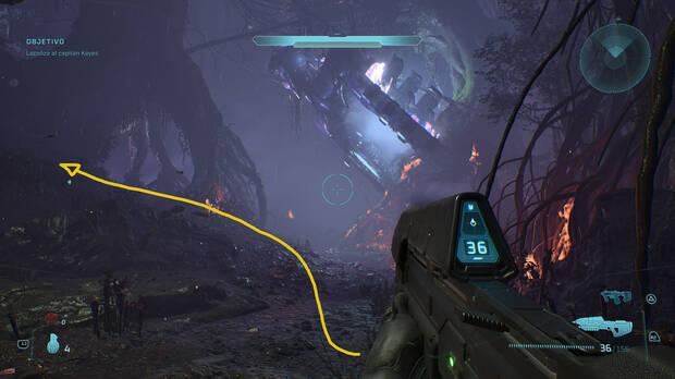Halo: Campaign Evolved - C�mo encontrar la calavera Niebla
