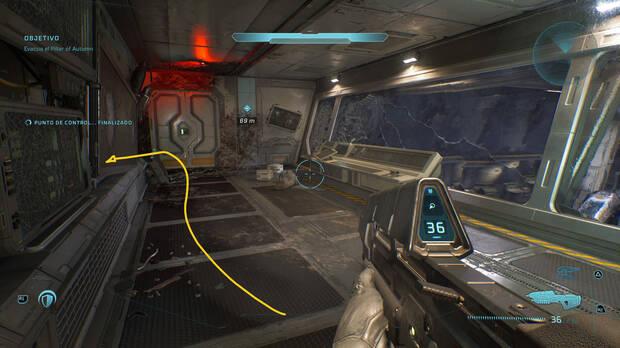 Halo: Campaign Evolved - C�mo encontrar el terminal Aproximaci�n
