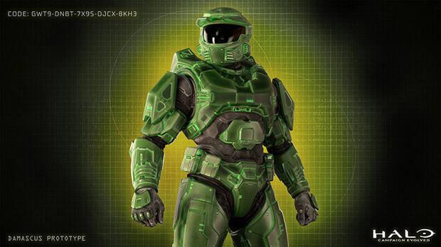 Halo: Campaign Evolved - Skin de armadura Proyecto Damasco