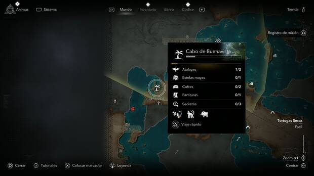 Assassin's Creed Black Flag Resynced - Atalayas, ubicaci�n del Cabo de Buenavista