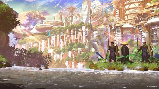 Marvel Tōkon: Fighting Souls - Imagen del escenario Wakanda