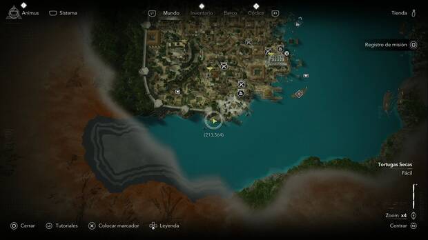 Assassin's Creed Black Flag Resynced - Mapas del tesoro, ubicaci�n del tesoro enterrado de La Habana
