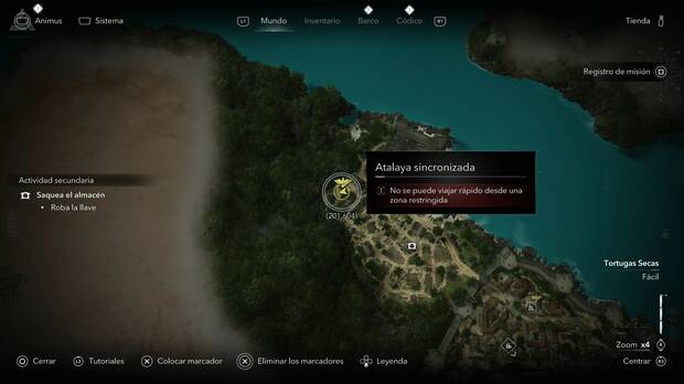 Assassin's Creed Black Flag Resynced - Almacenes, ubicaci�n de la llave del almac�n de La Habana