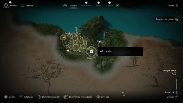 Assassin's Creed Black Flag - Almacenes, ubicaci�n del almac�n de Matanzas