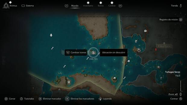 Assassin's Creed Black Flag Resynced - Pecios hundidos, ubicaci�n del Naufragio del San Ignacio