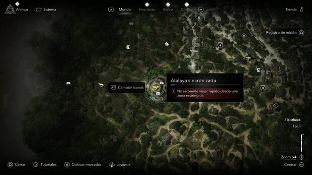 Assassin's Creed Black Flag Resynced - Atalayas en Nas�u, ubicaci�n de una de las atalayas de la regi�n