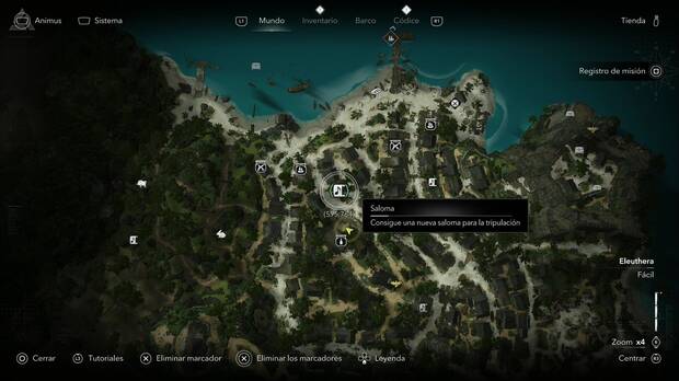 Assassin's Creed Black Flag Resynced - Partituras, ubicaci�n de la partitura Las botas de Paddy Doyle en Nas�u, Eleuthera