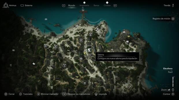 Assassin's Creed Black Flag Resynced - Partituras, ubicaci�n de la partitura Un buen revolc�n en Nas�u, Eleuthera