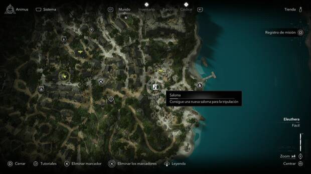 Assassin's Creed Black Flag Resynced - Partituras, ubicaci�n de la partitura Stormalong John en Nas�u, Eleuthera