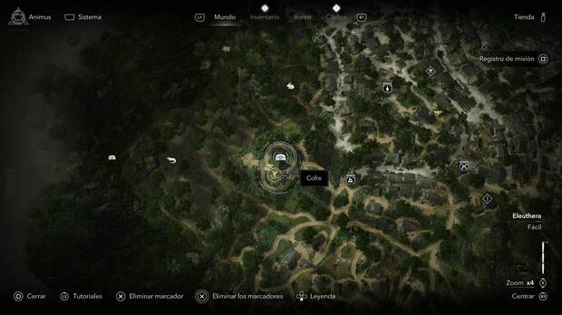 Assassin's Creed Black Flag Resynced - Cofres en Eleuthera, ubicaci�n de uno de los cofres de Nas�u