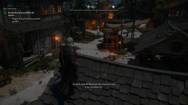 Assassin's Creed Resynced - Caza de Templarios, Upton Travers; hombres de Travers dando vueltas por el mercado