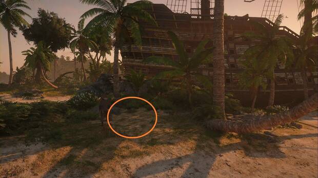 Assassin's Creed Black Flag Resynced - Mapas del tesoro, ubicaci�n del tesoro en la Isla de �baco