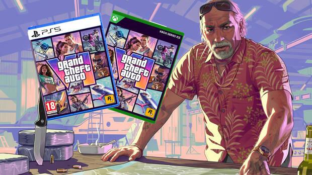 Grand Theft Auto 6 - Ediciones de GTA VI, montaje con las ediciones est�ndar del juego en PS5 y Xbox Series X|S