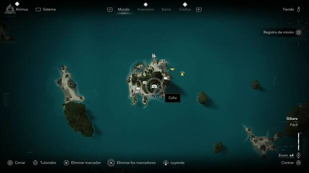 Assassin's Creed Black Flag Resynced - Tesoros en Gibara, ubicaci�n de uno de los cofres de la Isla de Mayaguana