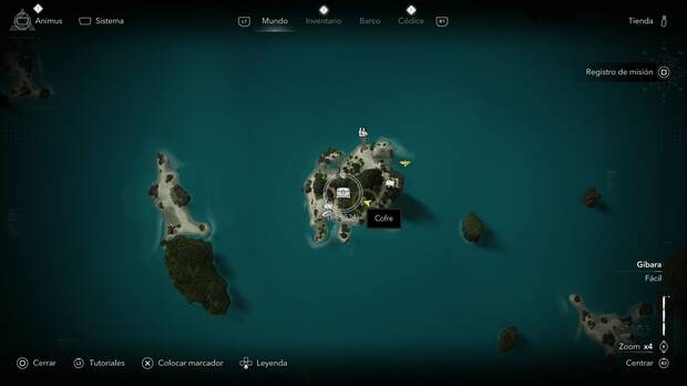 Assassin's Creed Black Flag Resynced - Tesoros en Gibara, ubicaci�n de uno de los cofres de la Isla de Mayaguana