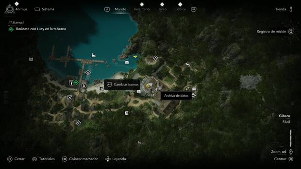 Assassin's Creed Black Flag Resynced - Archivos de datos, ubicaci�n del archivo de datos Aviso de despido, el Consejo del director Ospanov soobre el tejado de la mansi�n de Gran Inagua