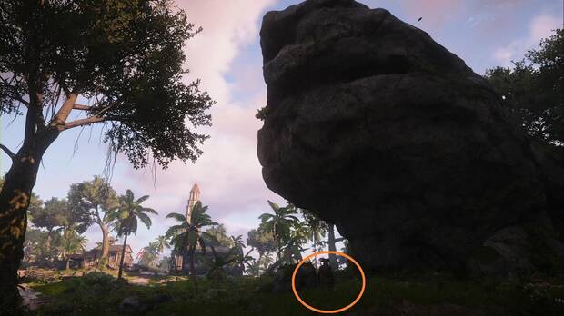 Assassin's Creed Black Flag Resynced - Mapas del tesoro, ubicaci�n del tesoro enterrado de Nas�u