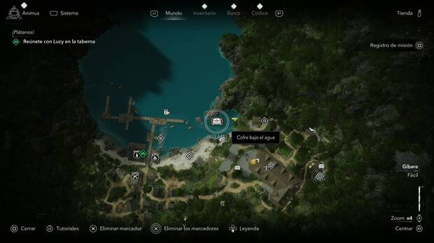 Assassin's Creed Black Flag Resynced - Tesoros en Gibara, ubicaci�n de uno de los cofres de Gran Inagua