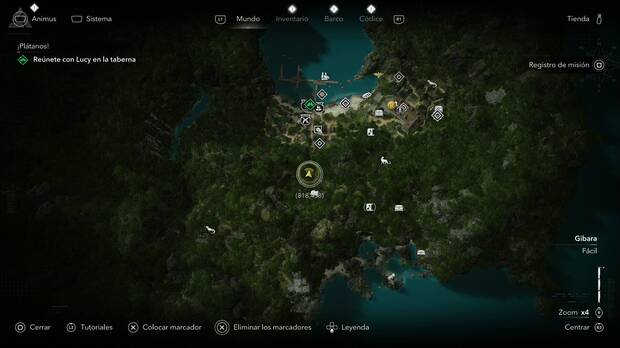 Assassin's Creed Black Flag Resynced - Tesoros en Gibara, ubicaci�n de uno de los cofres de Gran Inagua