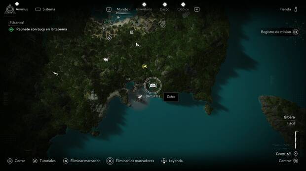 Assassin's Creed Black Flag Resynced - Tesoros en Gibara, ubicaci�n de uno de los cofres de Gran Inagua