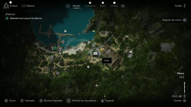 Assassin's Creed Black Flag Resynced - Tesoros en Gibara, ubicaci�n de uno de los cofres de Gran Inagua