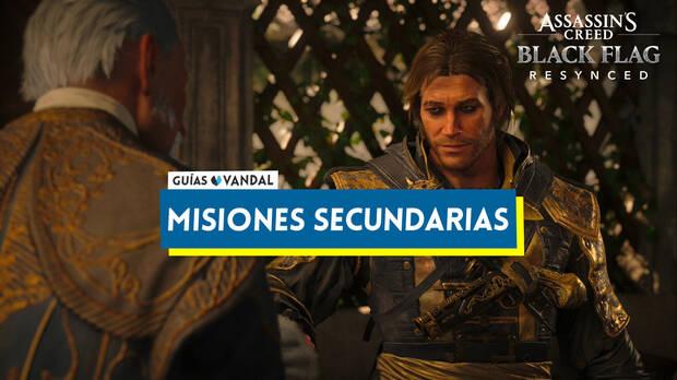 Assassin's Creed Black Flag Resynced - Portada del nodo de misiones secundarias