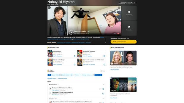 perfil de imdb de nobuyuki hiyama