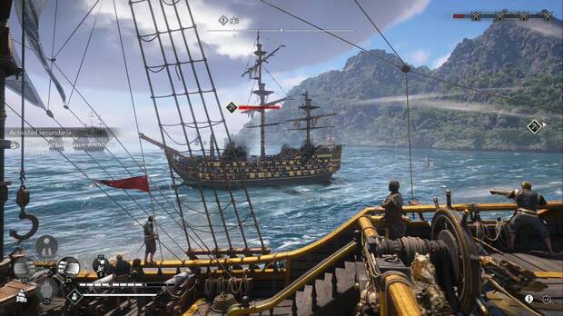 Assassin's Creed Black Flag Resynced - Flota de Kenway; barco listo para ser abordado
