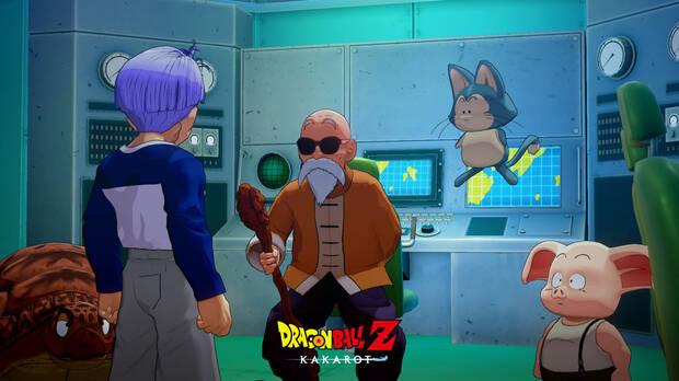 Dragon bAll Z Kakarot Trunks contenido adicional