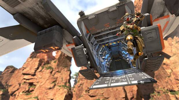 No busquéis Titanes ni parkour, 'Apex Legends' tiene un enfoque más táctico que los 'Titanfall' y mantiene su jugabilidad con los pies en el suelo.