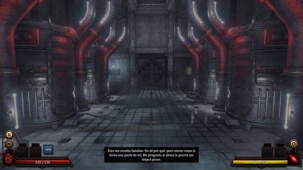 Poco a poco iremos recobrando la memoria e investigando las distintas estancias y niveles de esta enorme construcci�n �steampunk�.