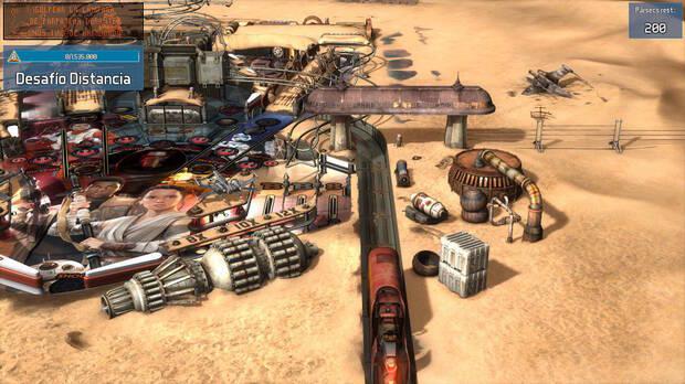 También hay espacio para las cintas de la nueva trilogía de Disney. La mesa de Jakku de El despertar de la Fuerza es muy buena.