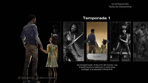Gracias a unos cómodos menús, podemos saltar de una temporada a otra, seleccionando episodios y contenidos a placer.