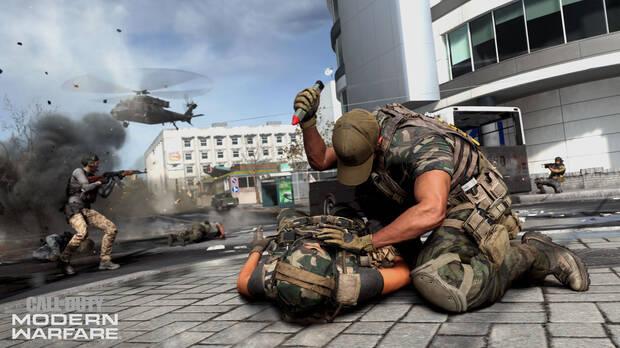 Call of Duty Modern Warfare battle royale reanimacin