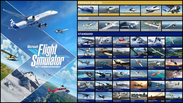 Microsoft Flight Simulator actualizacin 40 aniversario