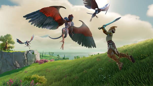 El combate aéreo se inspira en los 'hack n slash', no en 'Assasin's Creed'.