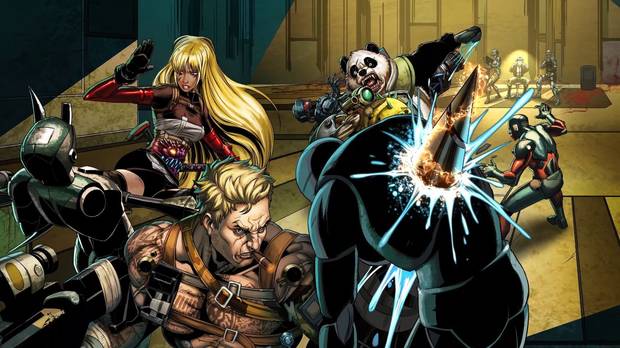 Aunque un juego de este estilo no lo requiera, 'Contra: Rogue Corps' tiene una historia mínimamente elaborada, con escenas cinemáticas tipo cómics que nos cuentan su historia.