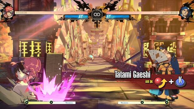 Baiken en Guilty Gear Strive nuevo tráiler e iimágenes